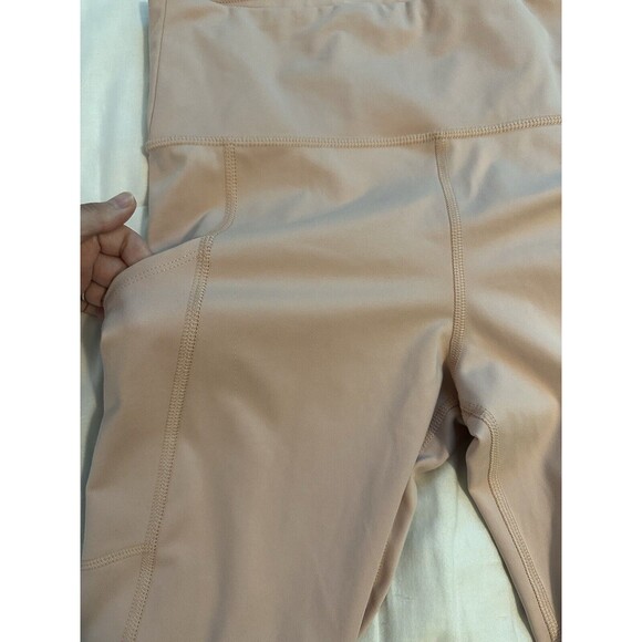 AMERICAN EAGLE The Everything Pocket Leggings Light Pink Women's SIZE LARGE - Picture 5 of 11